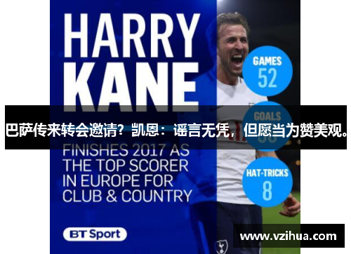 巴萨传来转会邀请？凯恩：谣言无凭，但愿当为赞美观。